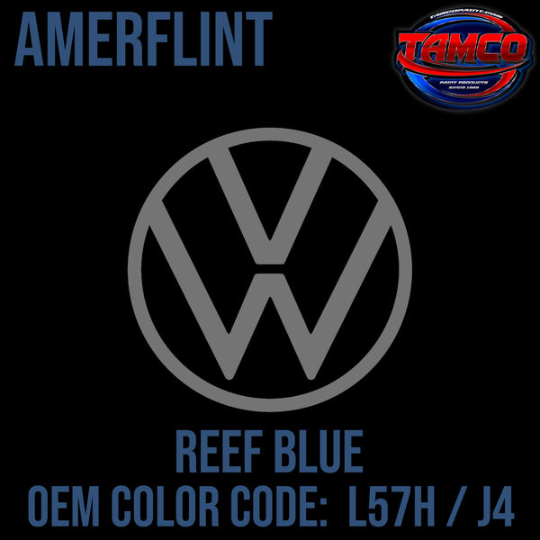 Tamco Paint Volkswagen Reef Blue Code L57H / J4 OEM Amerflint II Series Single Stage