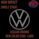Tamco Paint Volkswagen Assuan Brown Code LH8B / T6 OEM High Impact Single Stage