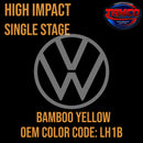 Tamco Paint Volkswagen Bamboo Yellow Code LH1B OEM High Impact Single Stage