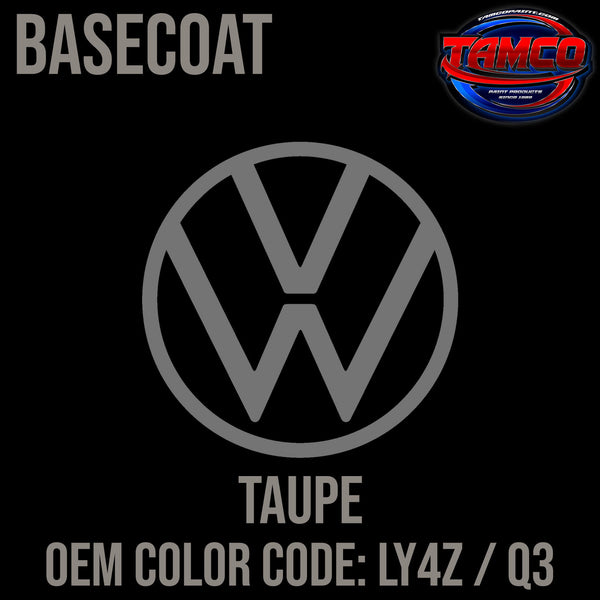 Tamco Paint Volkswagen Taupe Code LY4Z / Q3 OEM Basecoat