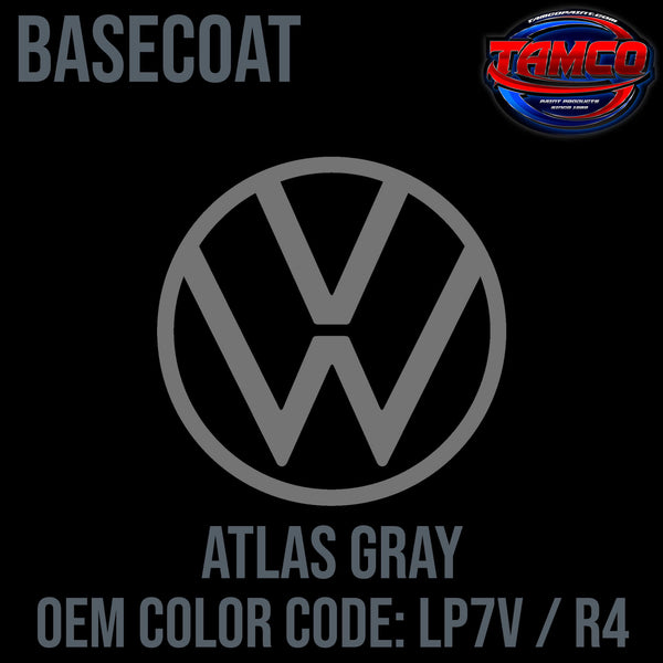 Tamco Paint Volkswagen Atlas Gray Code LP7V / R4 OEM Basecoat