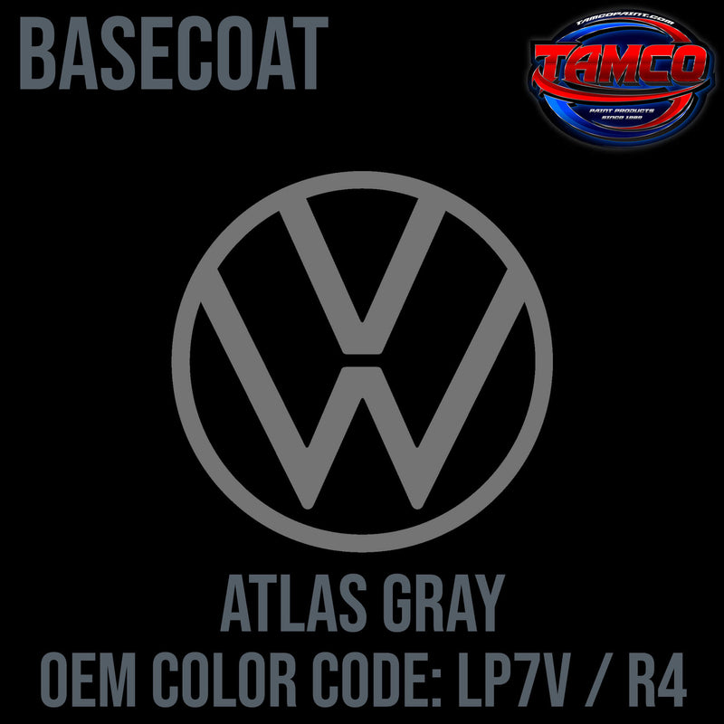 Tamco Paint Volkswagen Atlas Gray Code LP7V / R4 OEM Basecoat