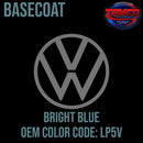 Tamco Paint Volkswagen Bright Blue Code LP5V / C3 OEM Basecoat