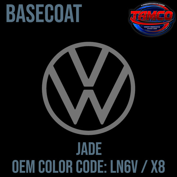 Tamco Paint Volkswagen Jade Code LN6V / X8 OEM Basecoat