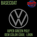 Tamco Paint Volkswagen Viper Green Poly Code L96N OEM Basecoat