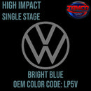 Tamco Paint Volkswagen Bright Blue Code LP5V / C3 OEM High Impact Single Stage
