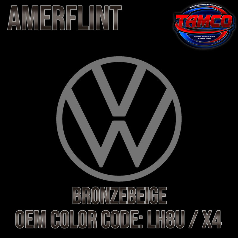 Tamco Paint Volkswagen Bronzebeige Code  LH8U / X4 OEM Amerflint