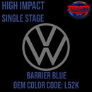 Tamco Paint Volkswagen Barrier Blue Code L52K / K4 OEM High Impact Single Stage