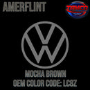 Volkswagen Mocha Brown code LC8Z Amerflint