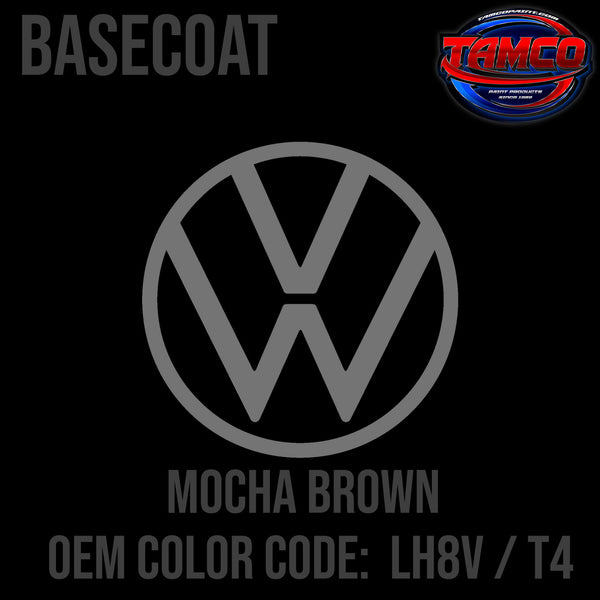 Volkswagen Mocha Brown  Code LH8V / T4 OEM Basecoat