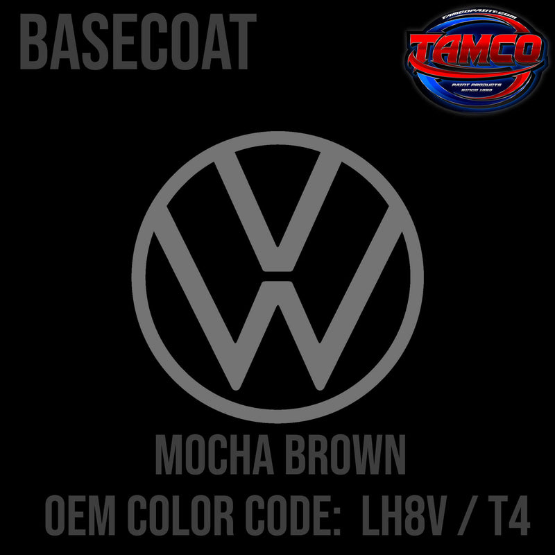 Volkswagen Mocha Brown  Code LH8V / T4 OEM Basecoat