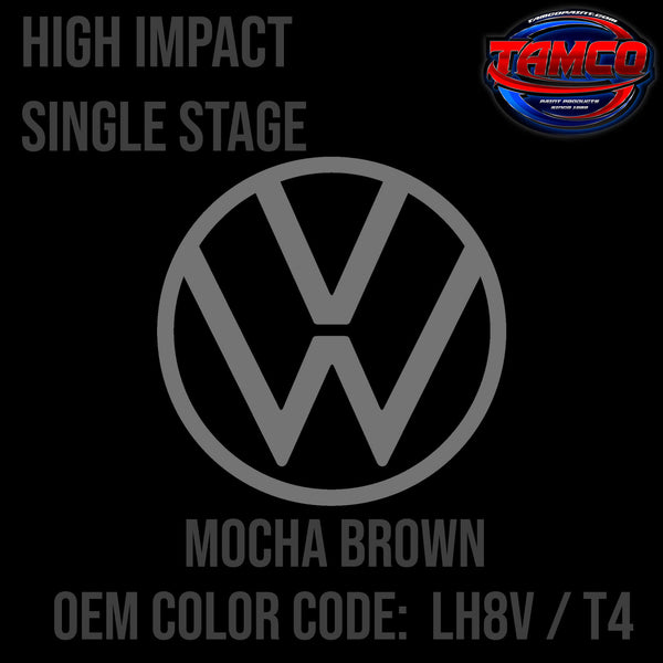 Volkswagen Mocha Brown  Code LH8V / T4 OEM High Impact Single Stage