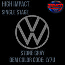 Tamco Paint Volkswagen Stone Gray Code LY7U / L693 / U8 OEM High Impact Single Stage
