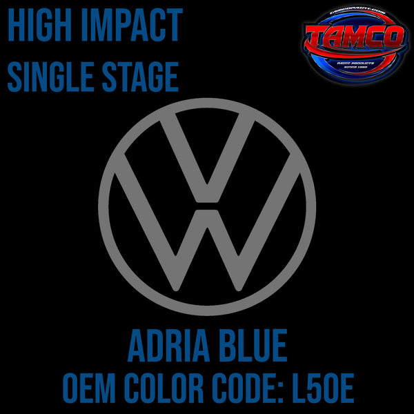 Tamco Paint Volkswagen Adria Blue Code L50E OEM High Impact Single Stage
