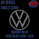 Tamco Paint Volkswagen Barrier Blue Code L52K / K4 OEM AG Series Single Stage