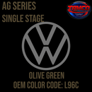 Tamco Paint Volkswagen Olive Green Code L96C AG Series Single Stage 