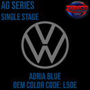 Tamco Paint Volkswagen Adria Blue Code L50E OEM AG Series Single Stage