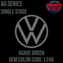 Tamco Paint Volkswagen Agave Green Code L240 OEM AG Series Single Stage