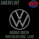 Tamco Paint Volkswagen Agave Green Code L240 OEMAmerflint II Series Single Stage