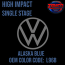 Tamco Paint Volkswagen Alaska Blue Code  L96B  OEM High Impact Series Single Stage