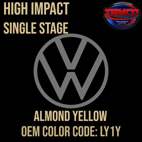 Tamco Paint Volkswagen Almond Beige Code LY1Y OEM High Impact Single Stage