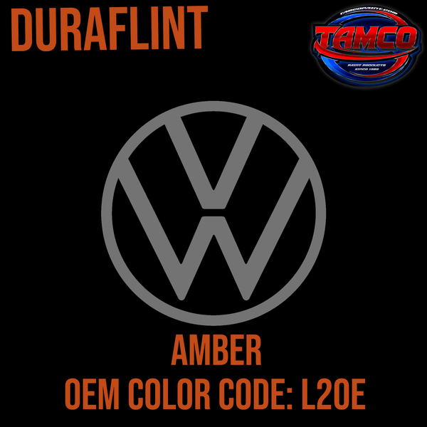 Tamco Paint Volkswagen Amber L20E  OEM DuraFlint Series Single Stage