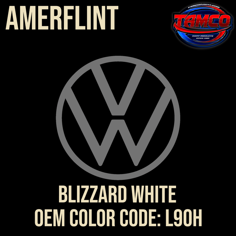 Tamco Paint Volkswagen Amerflint Blizzard White