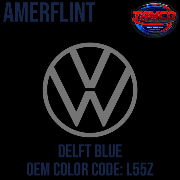 Tamco Paint Volkswagen Delft Blue Code L55Z OEM Amerflint