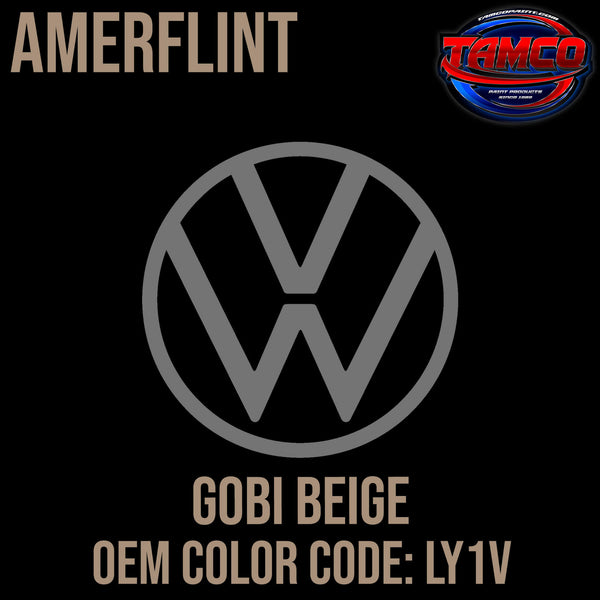 Tamco Paint Volkswagen Gobi Beige Code LY1V OEM Amerflint