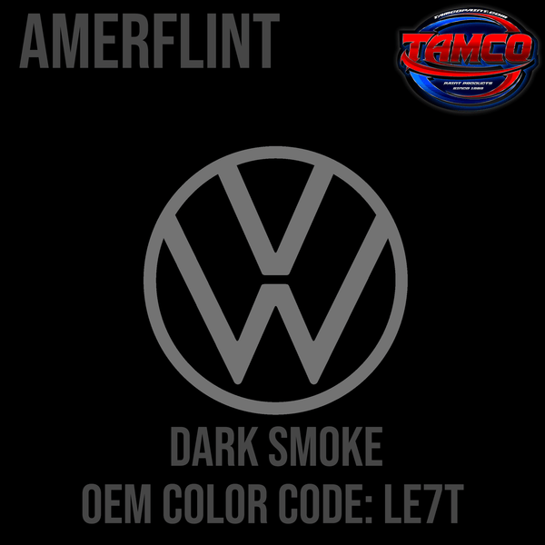 Tamco Paint Volkswagen Dark Smoke Amerflint II Series Singe Stage  