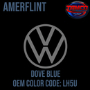 Tamco Paint Volkswagen Dove Blue Code LH5U Amerflint II Series Single Stage