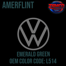 Tamco Paint Volkswagen Emerald Green Code L514 Amerflint II Series Single Stage