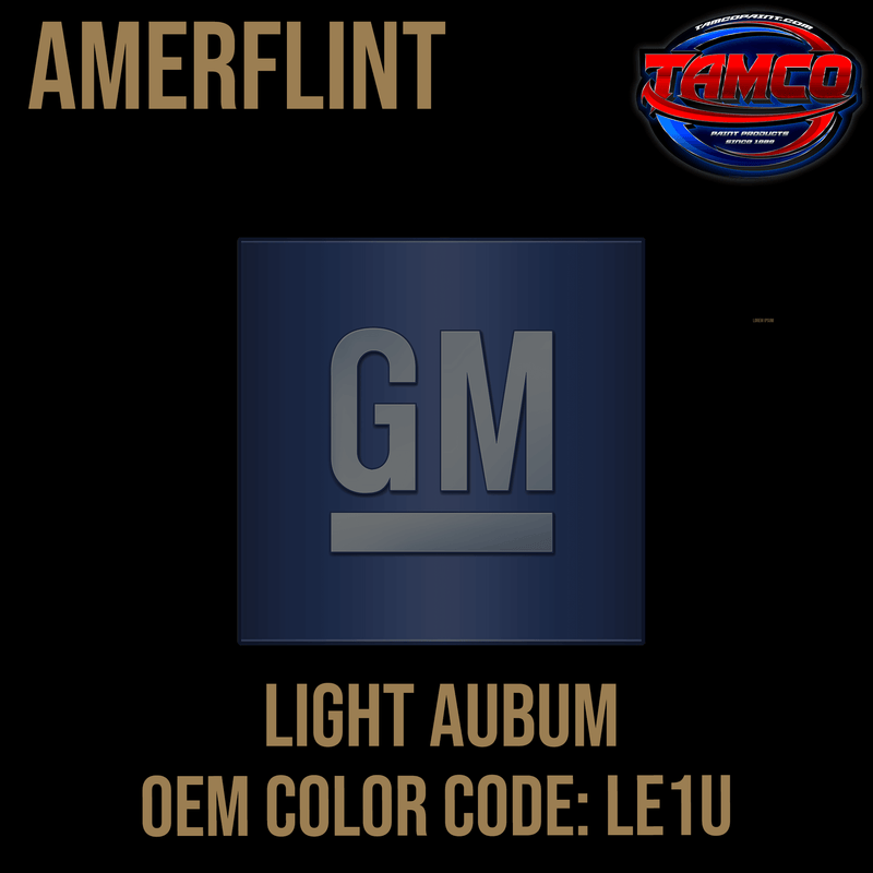 Tamco Paint Volkswagen Light Aubum Code LE1U OEM Amerflint II Series Single Stage 