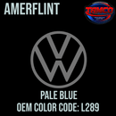 Tamco Paint Volkswagen Pale Blue Code L289 OEM Amerflint II Series Single Stage