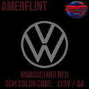 Tamco Paint Volkswagen Maraschino Red Code LY3V / Q4 OEM Amerflint