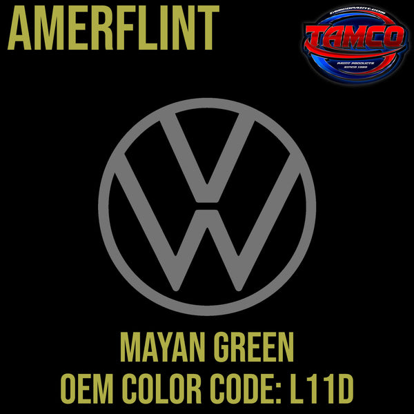 Tamco Paint Volkswagen Mayan Green Code L11D OEM Amerflint