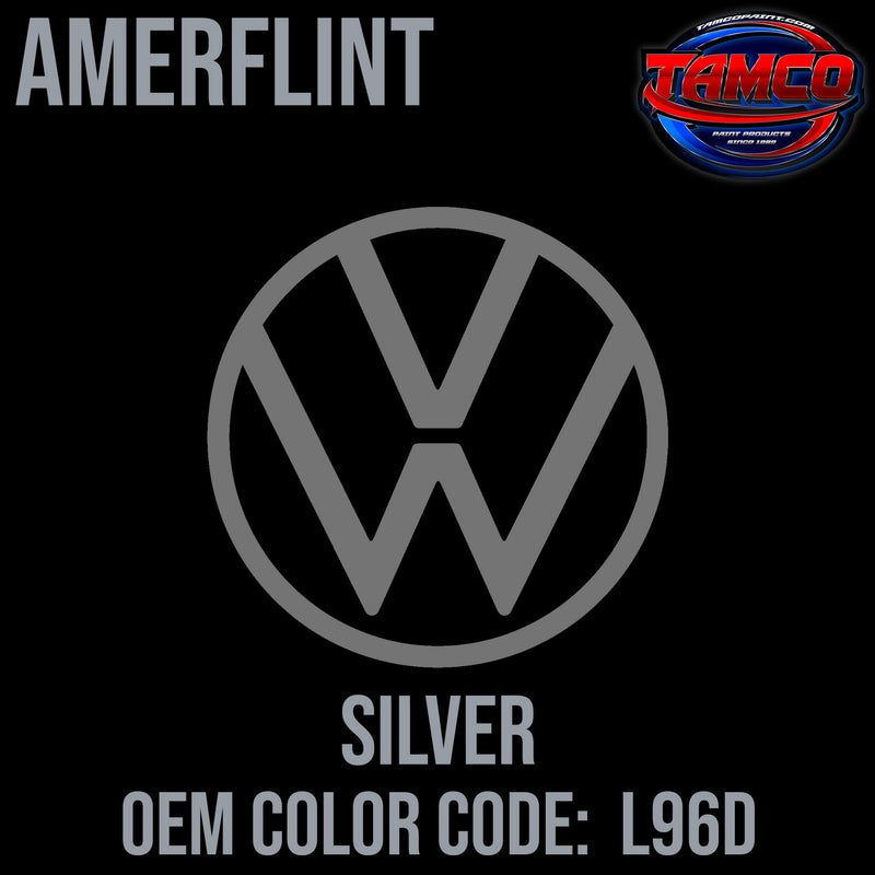 Tamco Paint Volkswagen Silver Code L96D OEM Amerflint