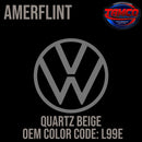 Tamco Paint Volkswagen Quartz Beige Code L99E Amerflint Single Stage Series