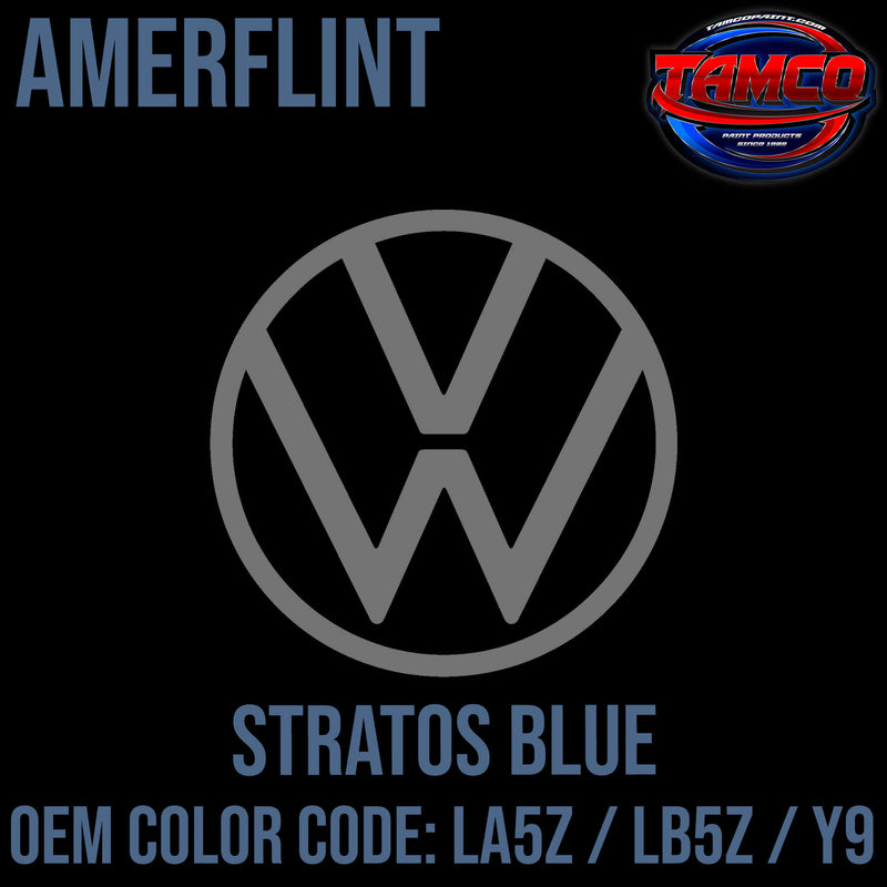 Tamco Paint Volkswagen Strato Blue Code LA5Z / LB5Z / Y9 OEM Amerflint