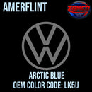 Tamco Paint Volkswagen Arctic Blue Code LK5U OEM Amerflint II Series Single Stage