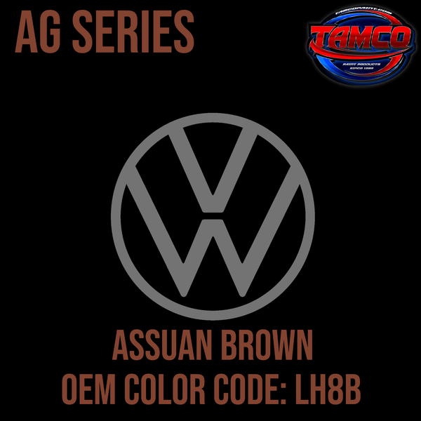 Tamco Paint Volkswagen Assuan Brown Code LH8B OEM AG Series