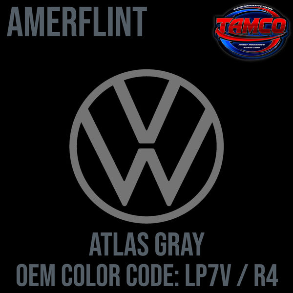 Tamco Paint Volkswagen Atlas Gray Code LP7V / R4 OEMAmerflint II Series Single Stage
