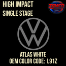 Tamco Paint Volkswagen Atlas White  Code L91Z OEM High Impact Series Single Stage