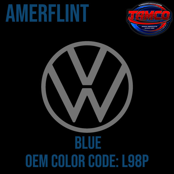 Tamco Paint Volkswagen Blue Code L98P OEM Amerflnt