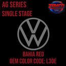 Tamco Paint  Volkswagen Bahia Red Code L30E OEM AG Series Single Stage