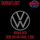 Tamco Paint  Volkswagen Bahia Red Code L30E  OEM DuraFlint Series Single Stage