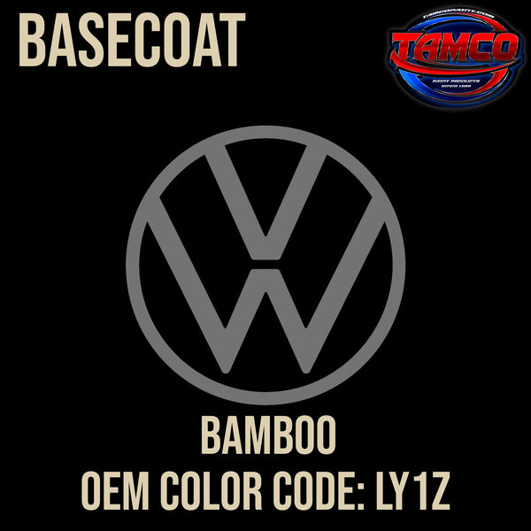 Tamco Paint Volkswagen Bamboo Code LY1Z / U2 / V9 / V6 OEM Basecoat
