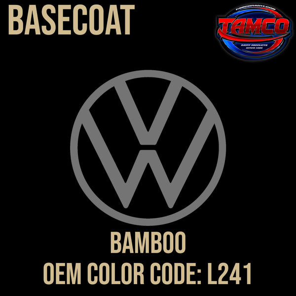 Tamco Paint Volkswagen Bamboo Code L241 / 24 OEM Basecoat