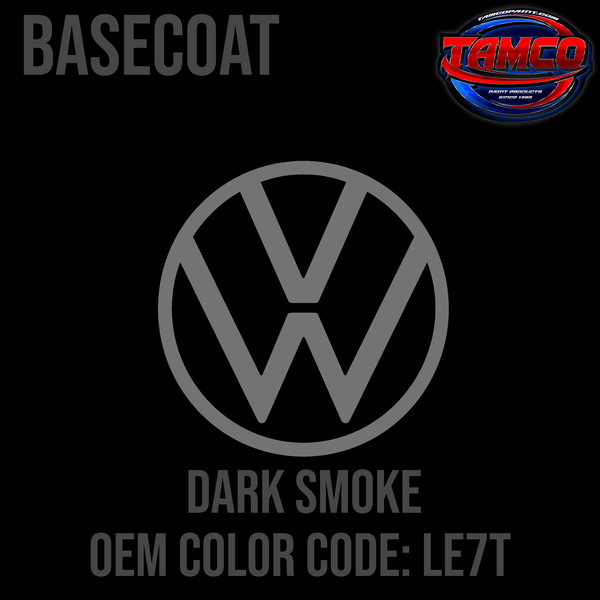 Tamco Paint Volkswagen Dark Smoke OEM Basecoat