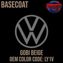 Tamco Paint Volkswagen Gobi Beige Code LY1V OEM Basecoat